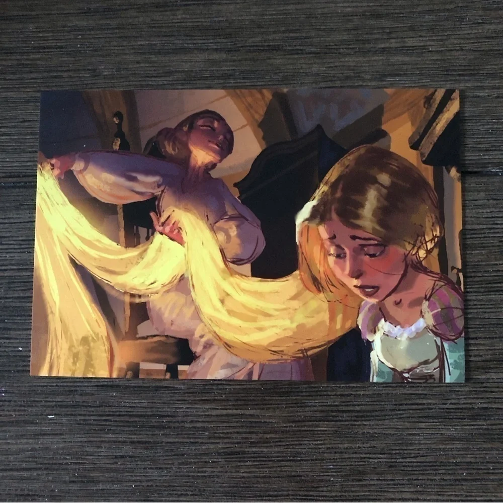 Disney Villains Postcards: Tangled: Mother Gothel 4 pack